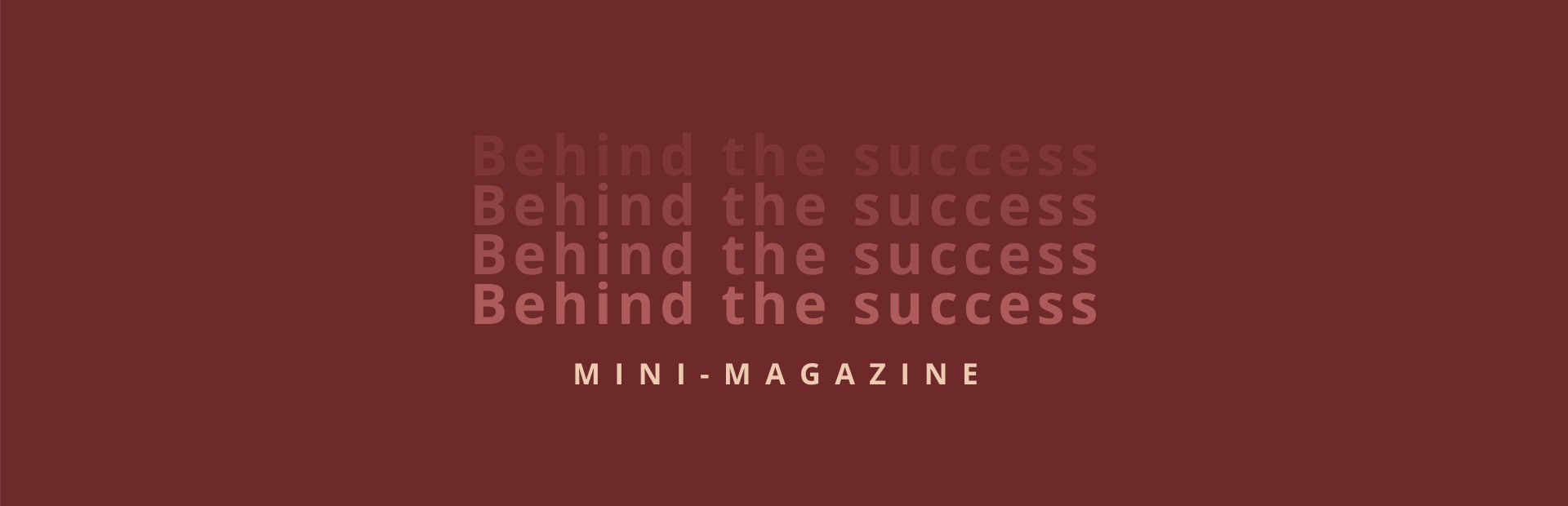 behind the story header